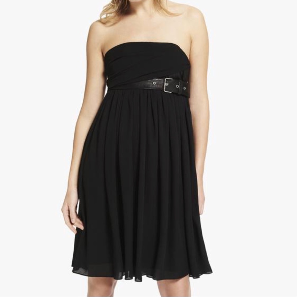 The Kooples draped bustier dress